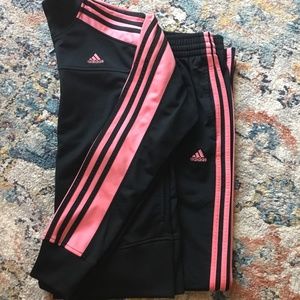 Adidas Track Suit Coral/Black